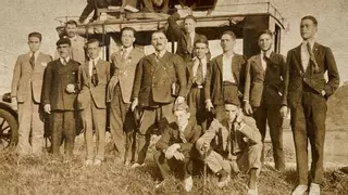 Pioneros montañeros  de El Natahoyo