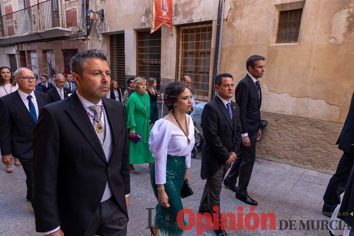 Procesión de regreso de la Vera Cruz a la Basílica