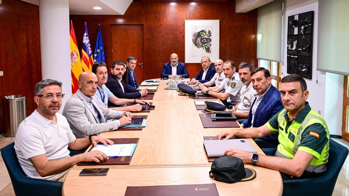 Reunión de la Junta de Seguridad extraordinaria este jueves en Cort.
