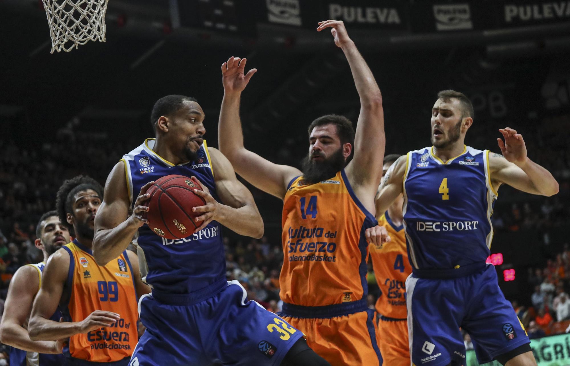 Valencia Basket vs Metropolitans, cuartos de la Eurocup