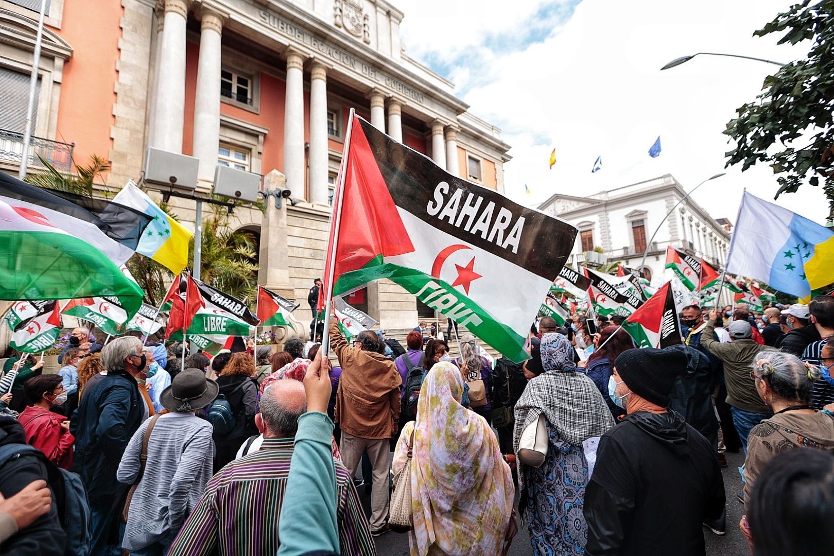 Concentración en apoyo de la autodeterminación de la causa del pueblo saharaui (26/(03/2022)