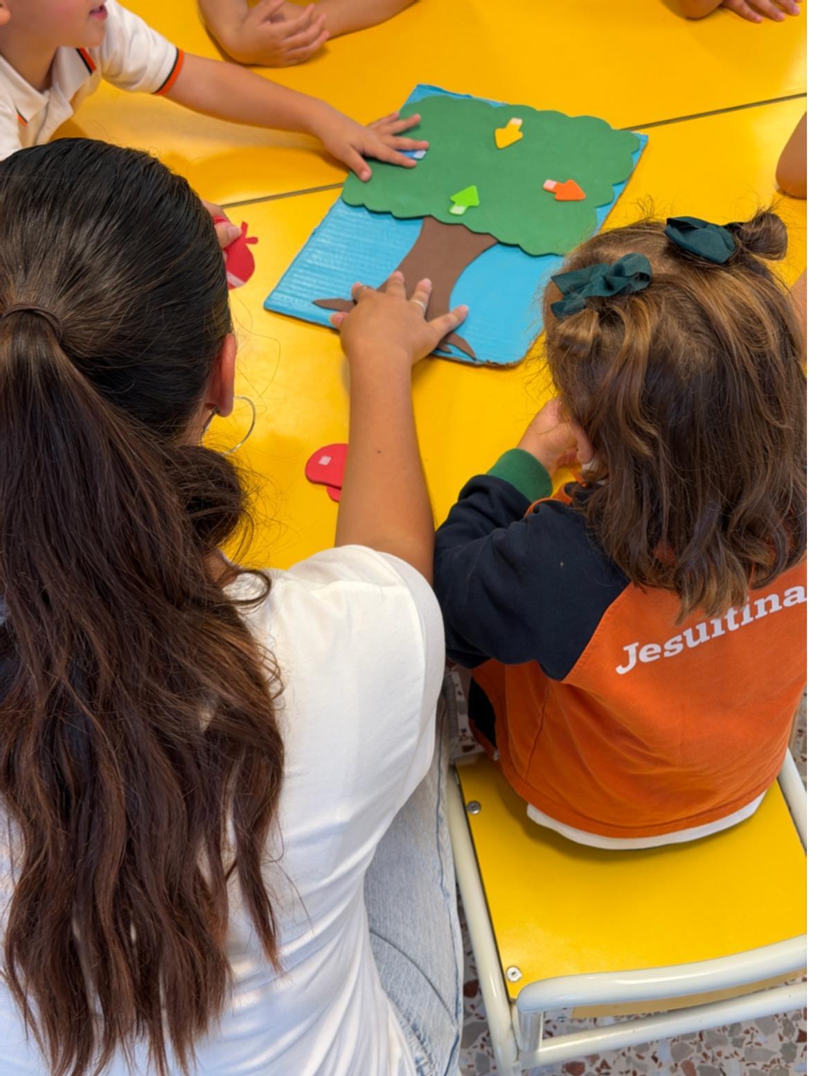 Se han diseñado diferentes propuestas para las aulas de 3, 4 y 5 años del colegio Jesuitinas de Elche