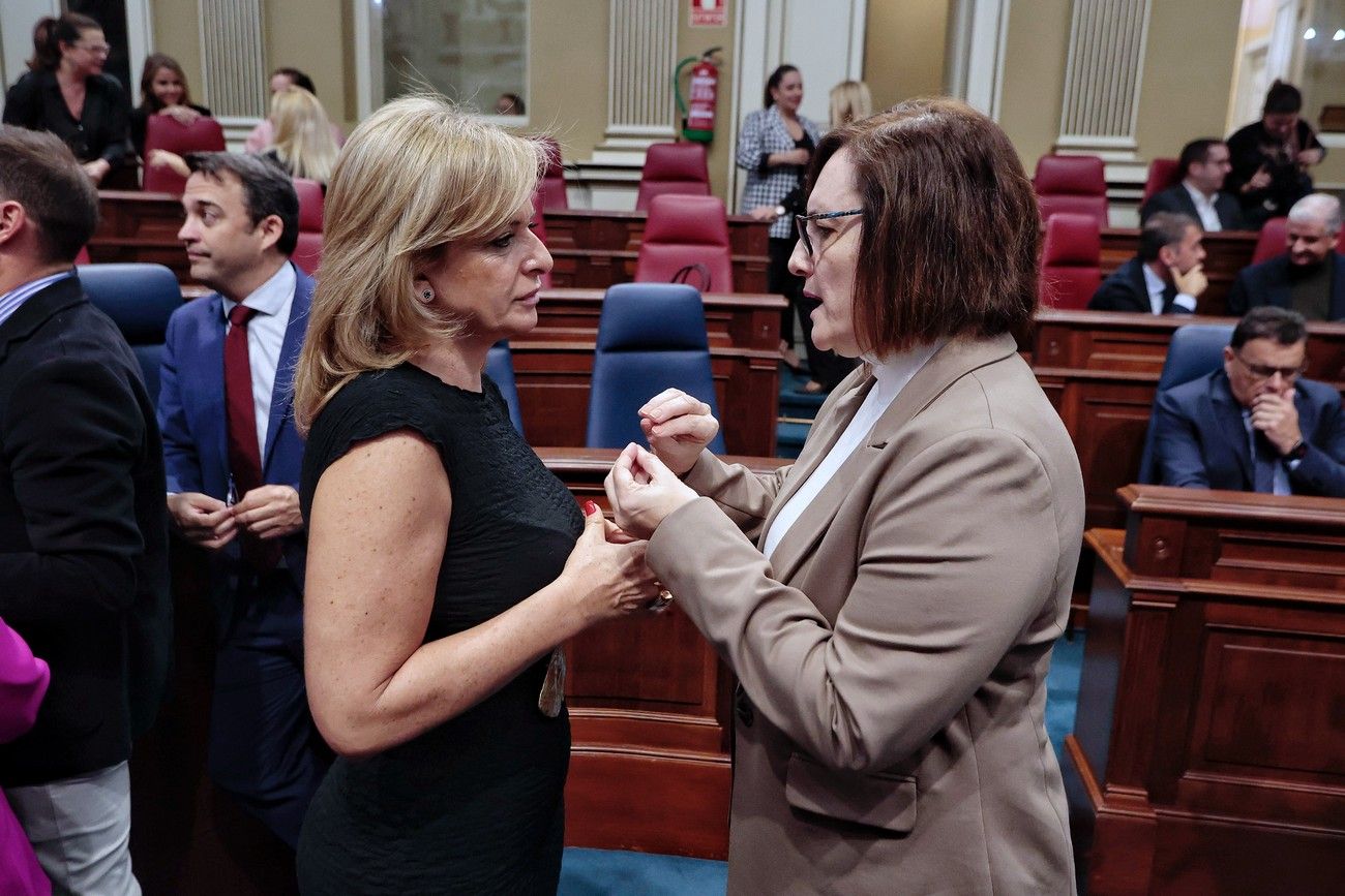 Pleno Extraordinario del Parlamento de Canarias (17 de enero de 2024)