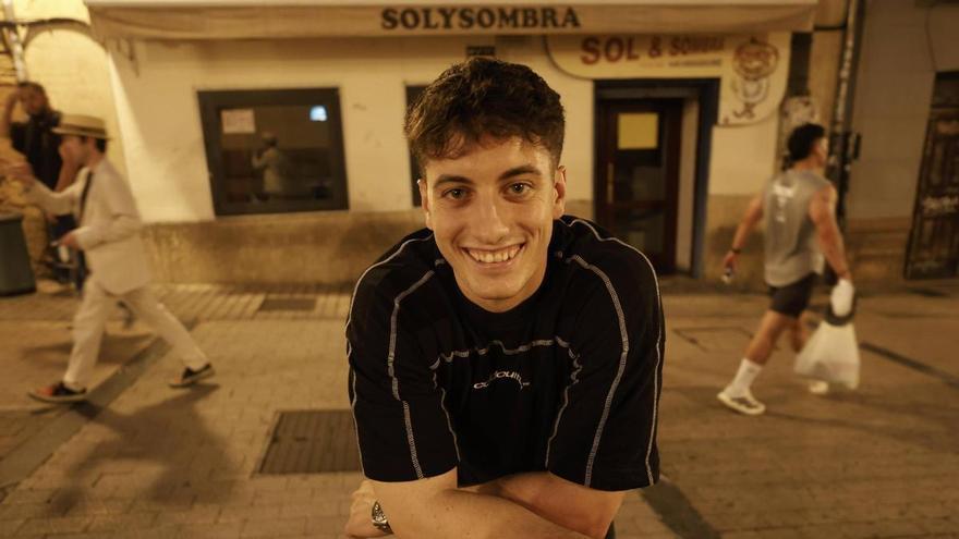 Borja García-Conde, fisioterapeuta: "El mejor San Mateo fue el del año del covid: no había nada organizado y todo el mundo se organizó a la vez"