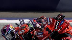 Márquez anima un Gran Premique torna a guanyar Bagnaia