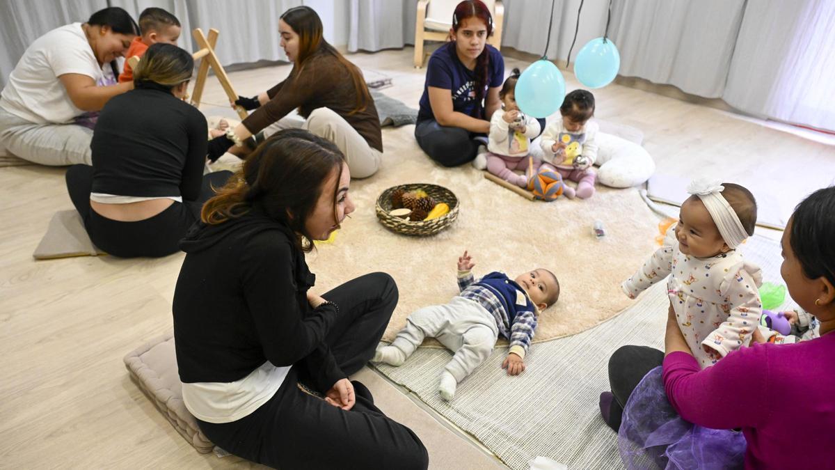 Una de las actividades desarrolladas por el programa CaixaProinfancia.
