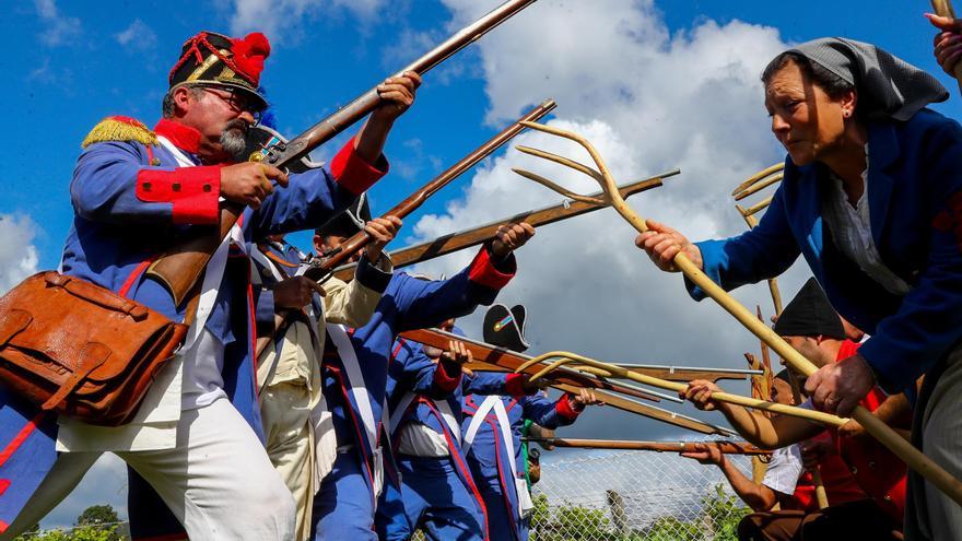 Valga conmemora la victoria en la Batalla de Casaldeirigo contra los franceses