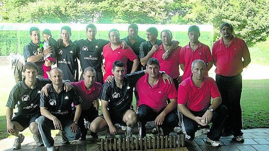 La Oteda ganó el torneo «Cajastur» de bolo celta