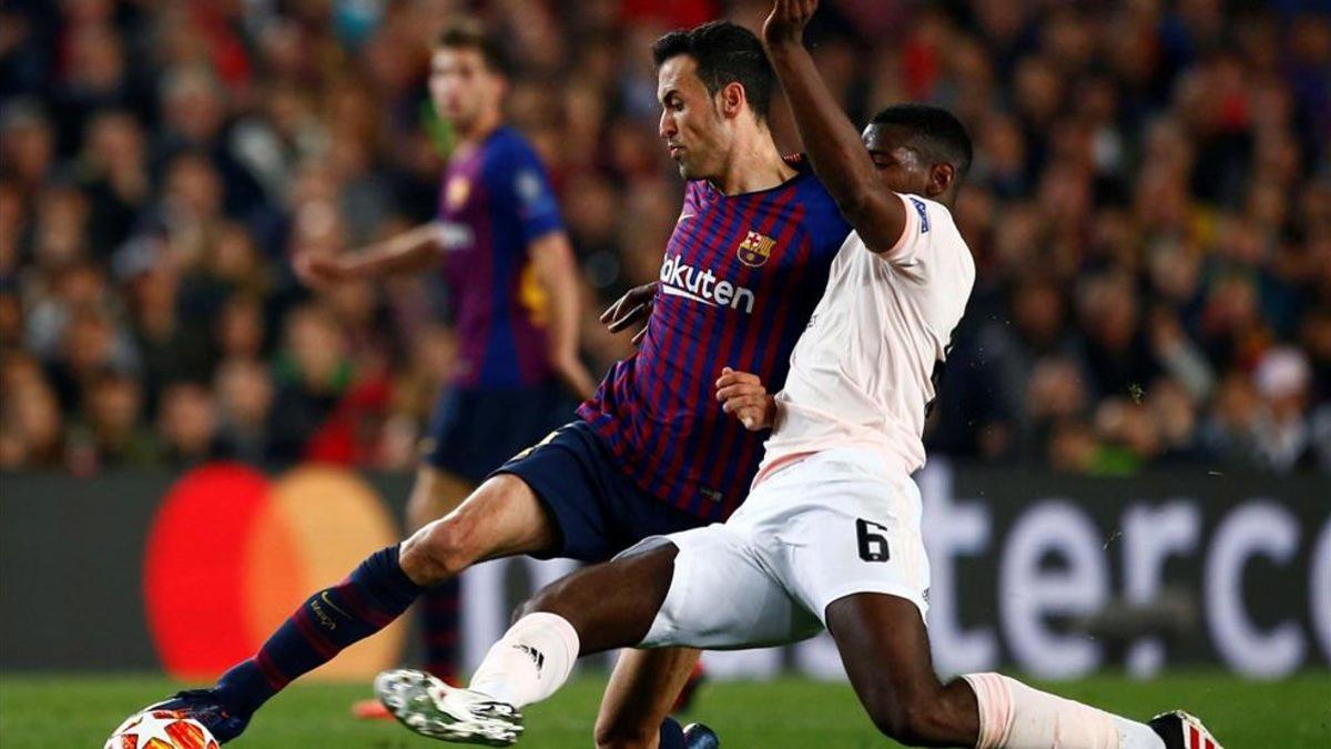 Sergio Busquets, 'maestro del pase' en esta última Champions