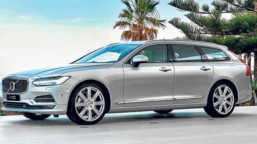 El Volvo V90 entra en producción