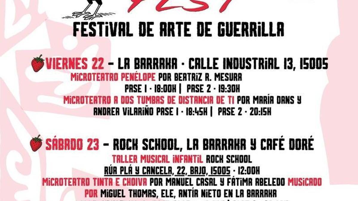 Cartel de Marisa Fest.