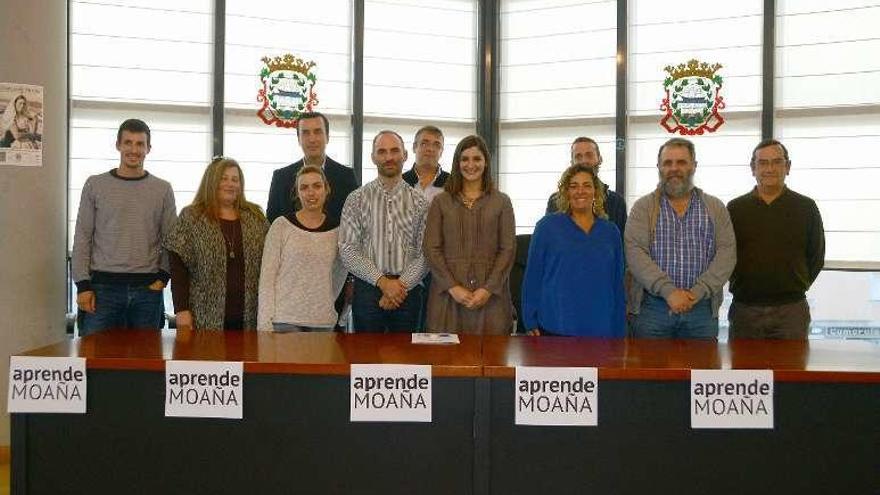 Presentación del programa en el Concello de Moaña. // G.N.