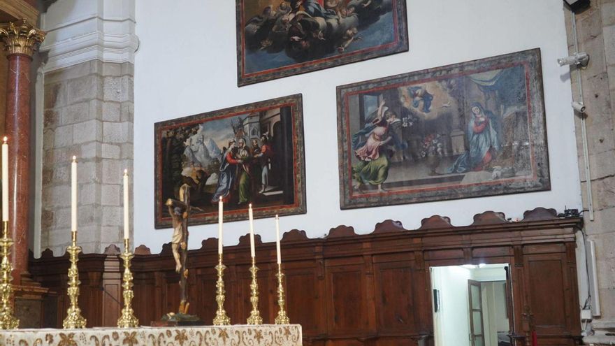 Lienzos marianos que recuperan su belleza