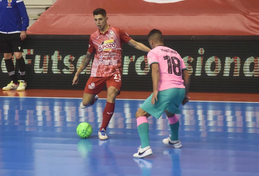 Partido entre ElPozo Murcia y el FC Barcelona