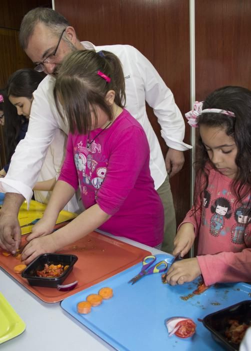 Curso de cocina para niños en Oviedo