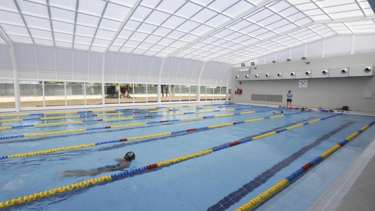 Piscina cubierta de Les Pereres, en Xàtiva