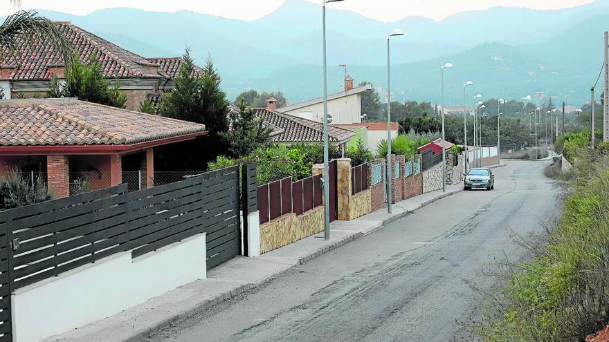 Vistas de la urbanización de Els Tarongers.