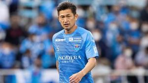 Kazuyoshi Miura, con el Yokohama FC.