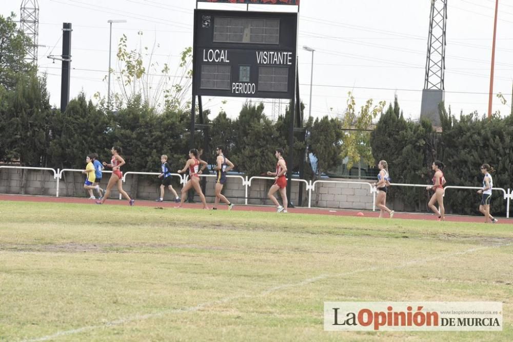 Campeonato de atletismo en Monte Romero