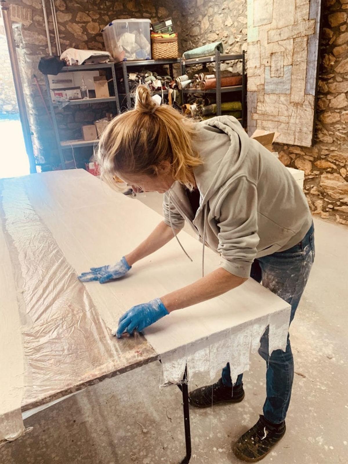 L'artista en el procés de creació a Das