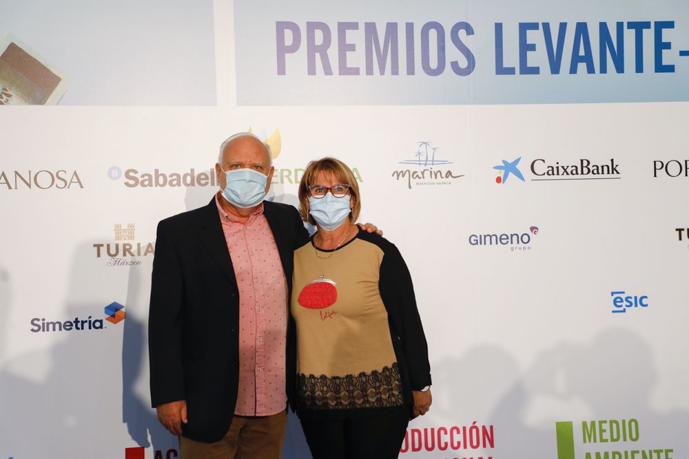 Photocall de los invitados a la gala de los Premios Levante-EMV 2021