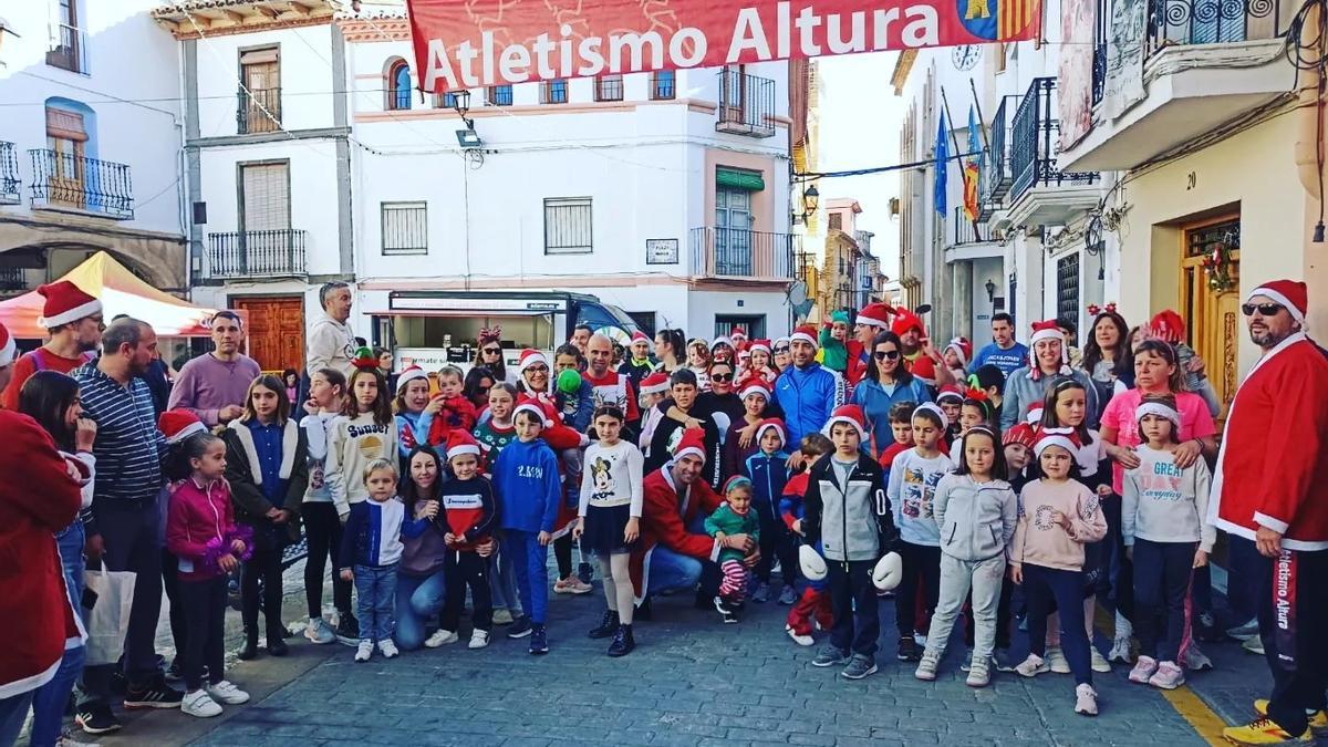 La San Silvestre de Altura destacó por la gran participación.