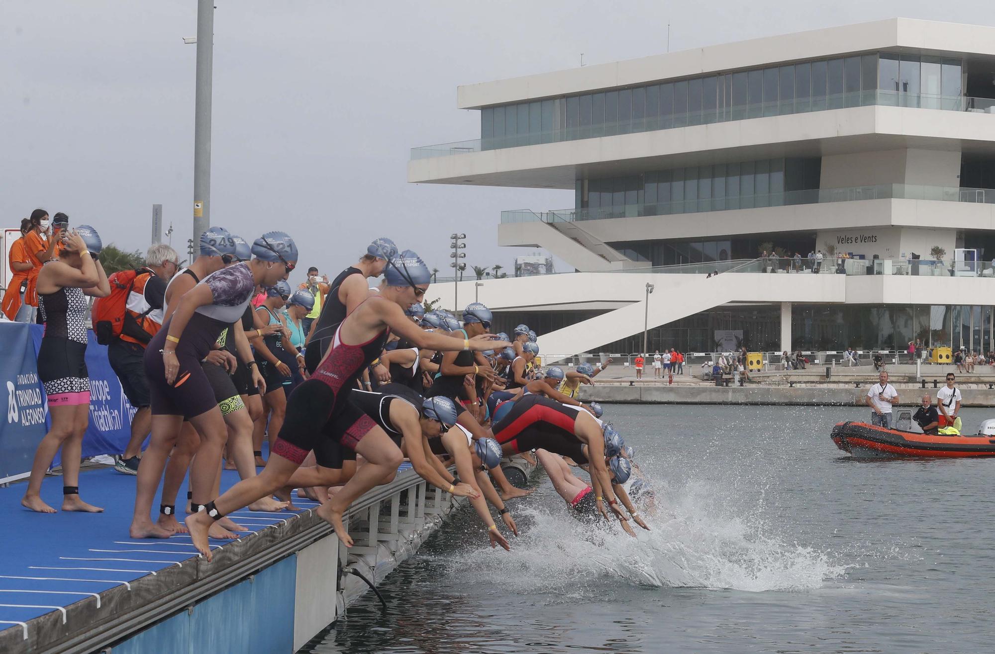 Europe Triathlon Championships Valencia 2021.  Supersprint Open masculino y femenino