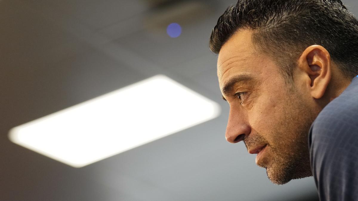 Xavi Hernández: "El plantillón es para el Barça y para mí, la presión"