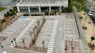 El nuevo aparcamiento junto al centro Carmen Valero de Silla ya es una realidad