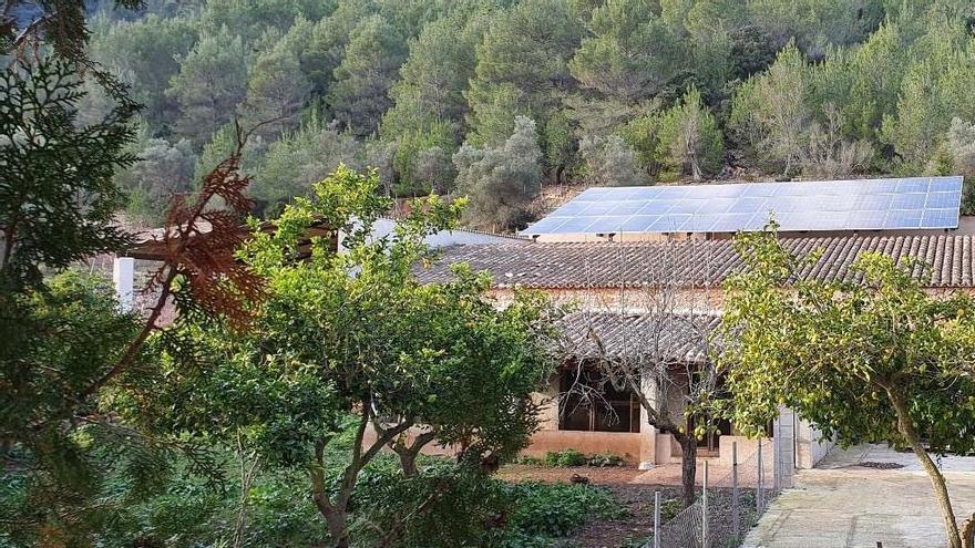 Una de las instalaciones de autoconsumo realizadas por Sampol Energía.