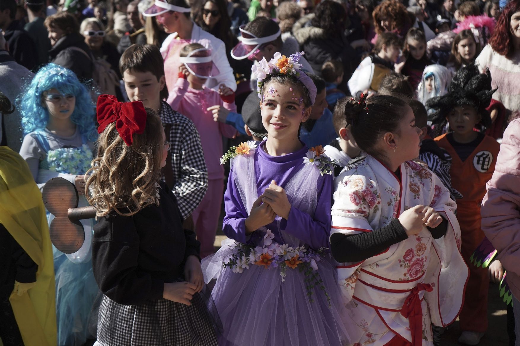 El Carnaval infantil de Sallent, en imatges