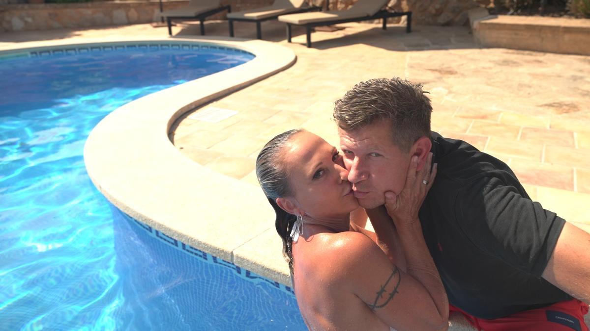 Wurden erneut vom Drehteam begleitet: Marion und Daniel Pfaff.