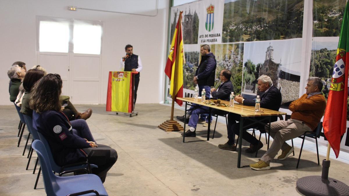 Intervención de Ramiro Silva en el acto de Calabor.