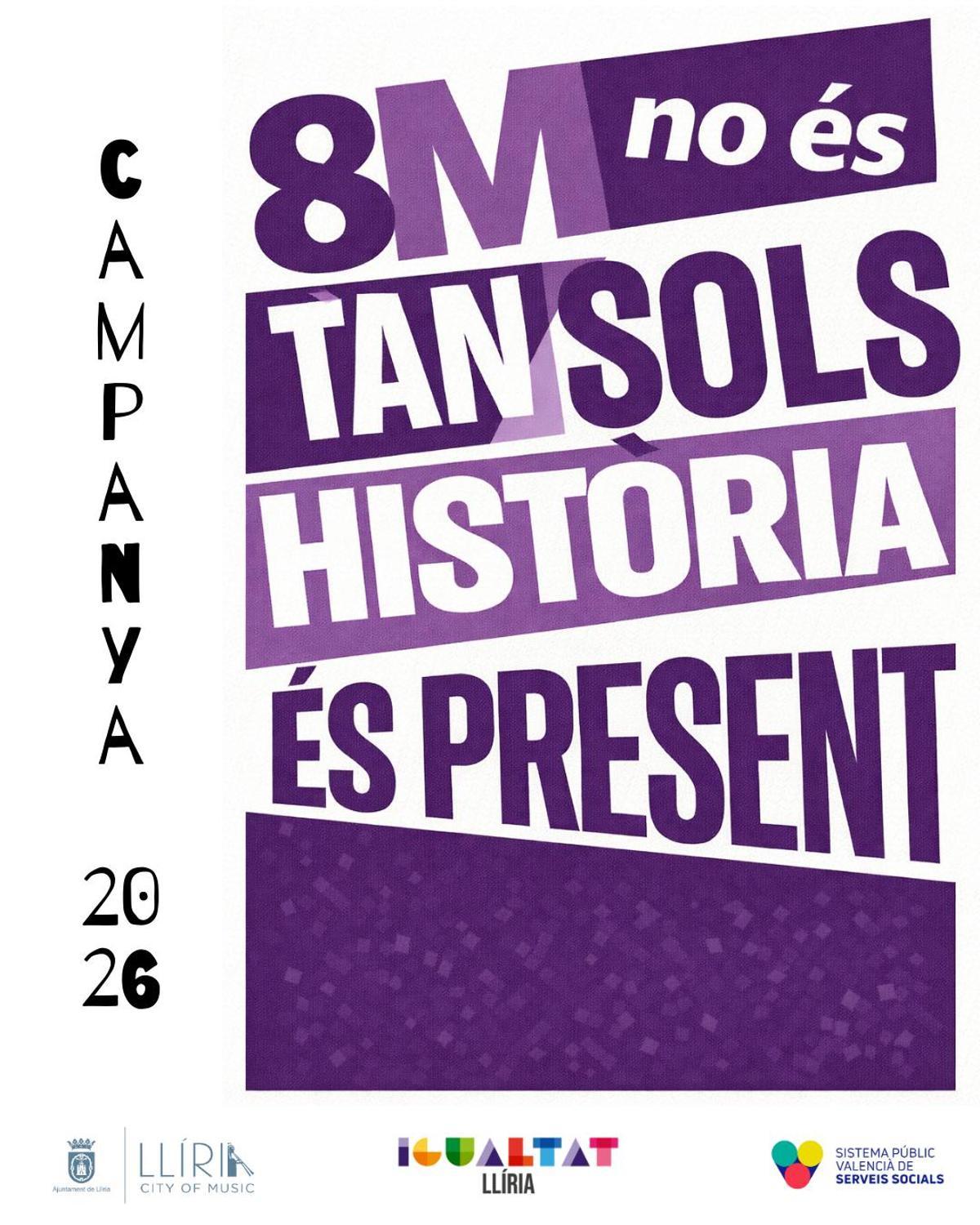 Campaña 8M en Llíria