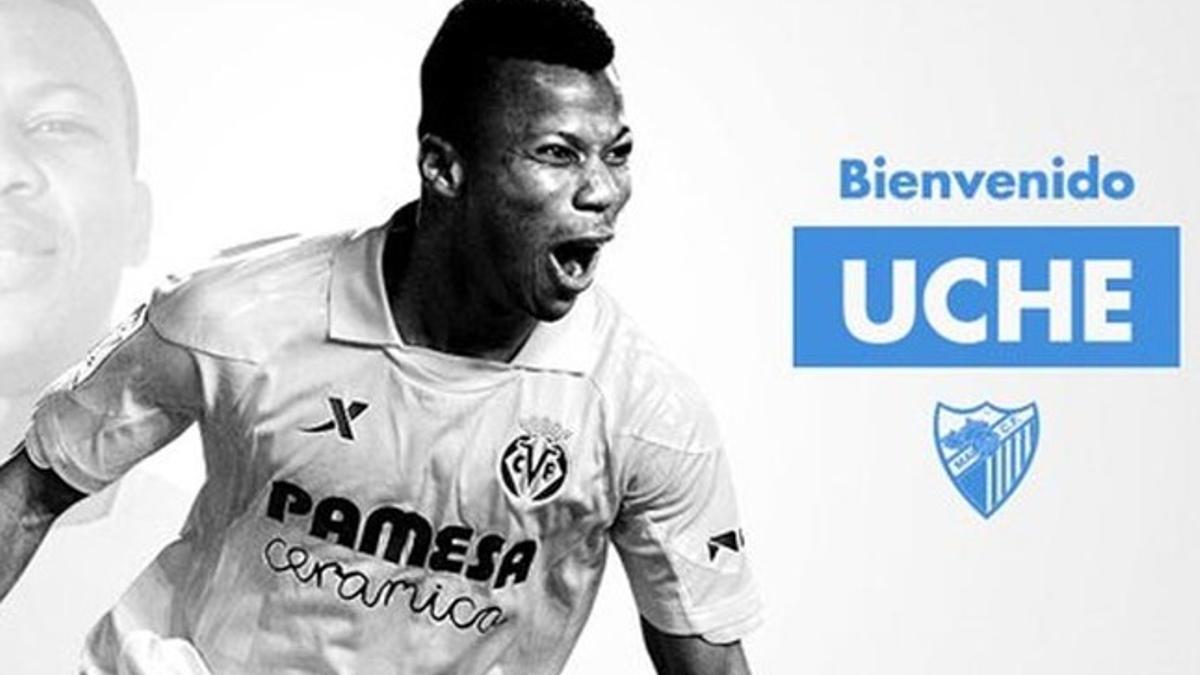 Uche llega procedente del Tigres de México