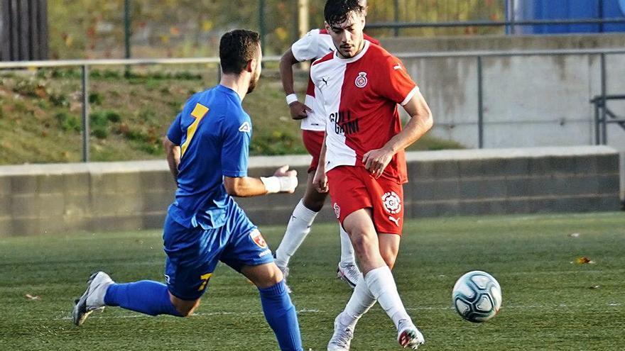 El Girona en un duel d&#039;enguany.