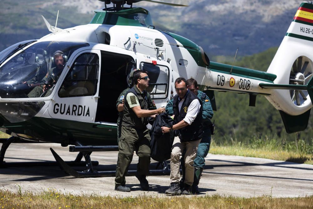 Tres alemanes mueren al estrellarse un avión ligero que salió de Mutxamel