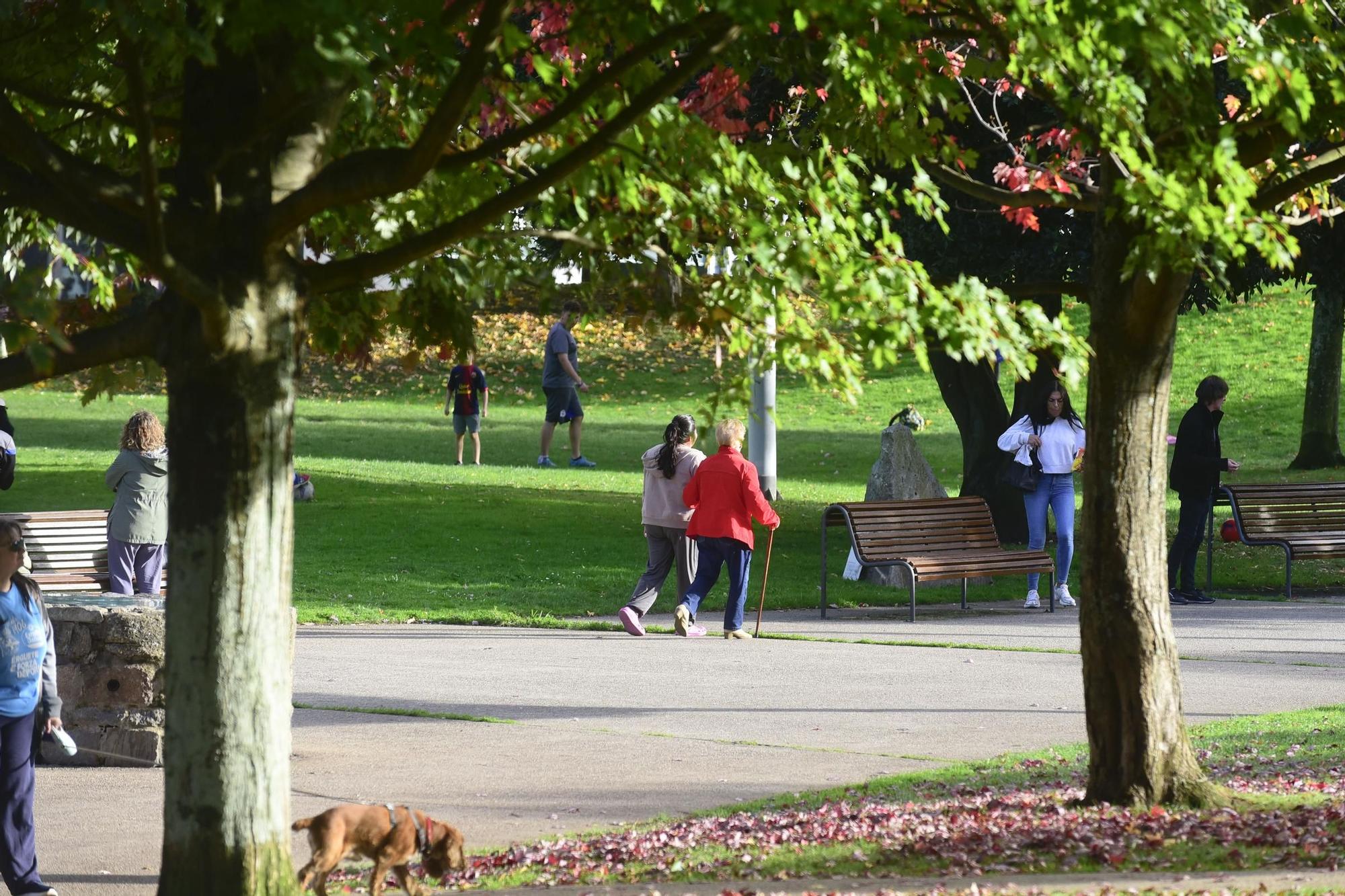 El parque de Vioño: la estampa perfecta del otoño en A Coruña