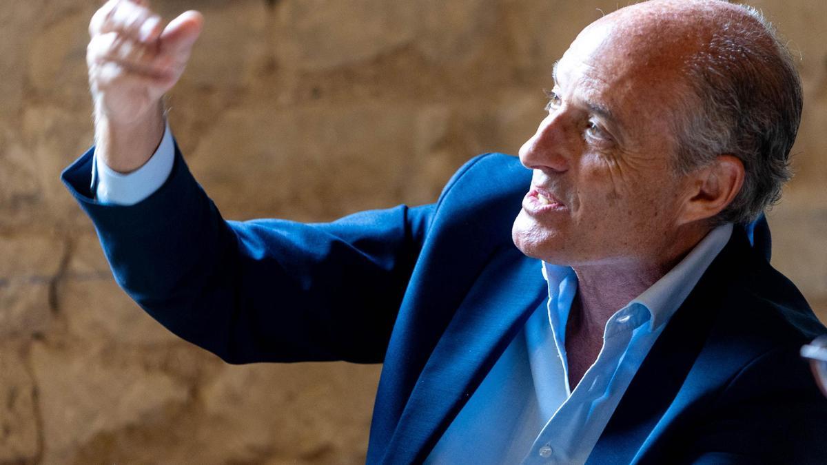 Francisco Camps en una visita a Alicante en septiembre pasado.