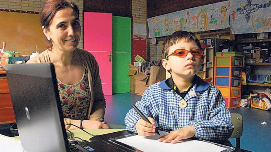 Los niños con ceguera, también en el mundo digital