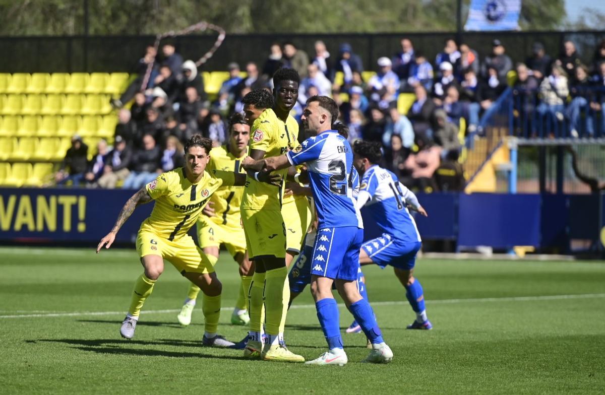 Buen partido el que ofreciendo tanto el Villarreal B como el Sabadell en el Mini Estadi.