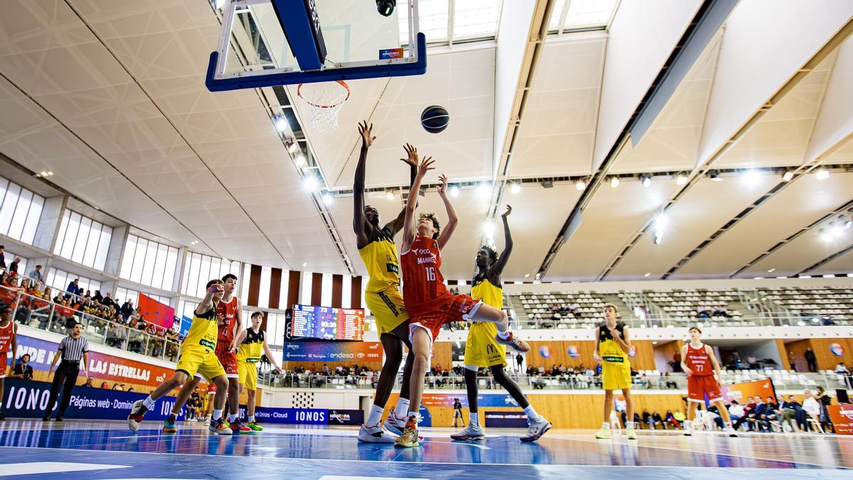 El determinant Cajasiete Canàries-Occident Manresa del desembre passat a Tarragona