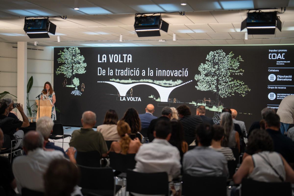 Presentación del proyecto de La Volta, este miércoles en el COAC.