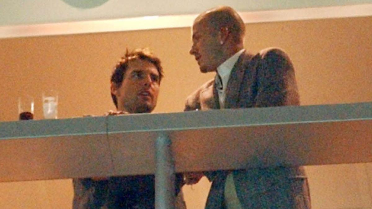 David Beckham y Tom Cruise estudian comprar un equipo de fútbol