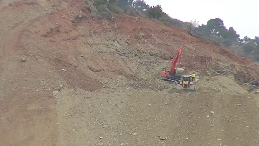 Continúan los trabajos de excavación del túnel para rescatar a Julen