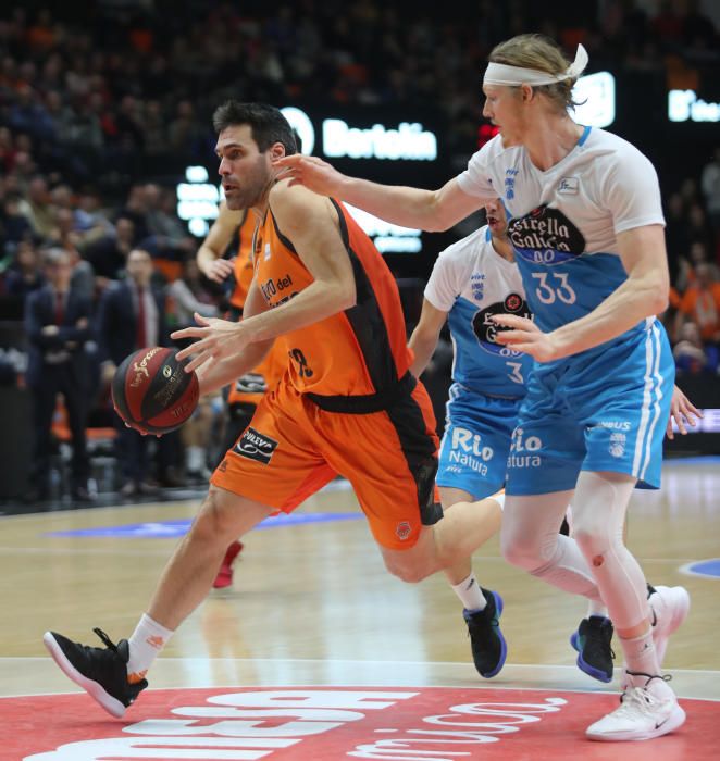 Valencia Basket - Obradoiro: Las mejores fotos