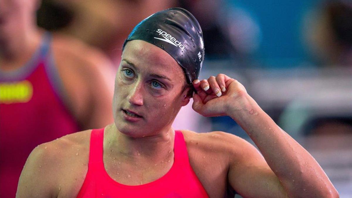Mireia Belmonte prioriza la salud al deporte, aunque echa de menos la piscina.