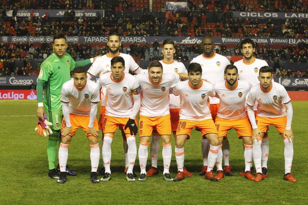 Las imágenes del Osasuna - Valencia