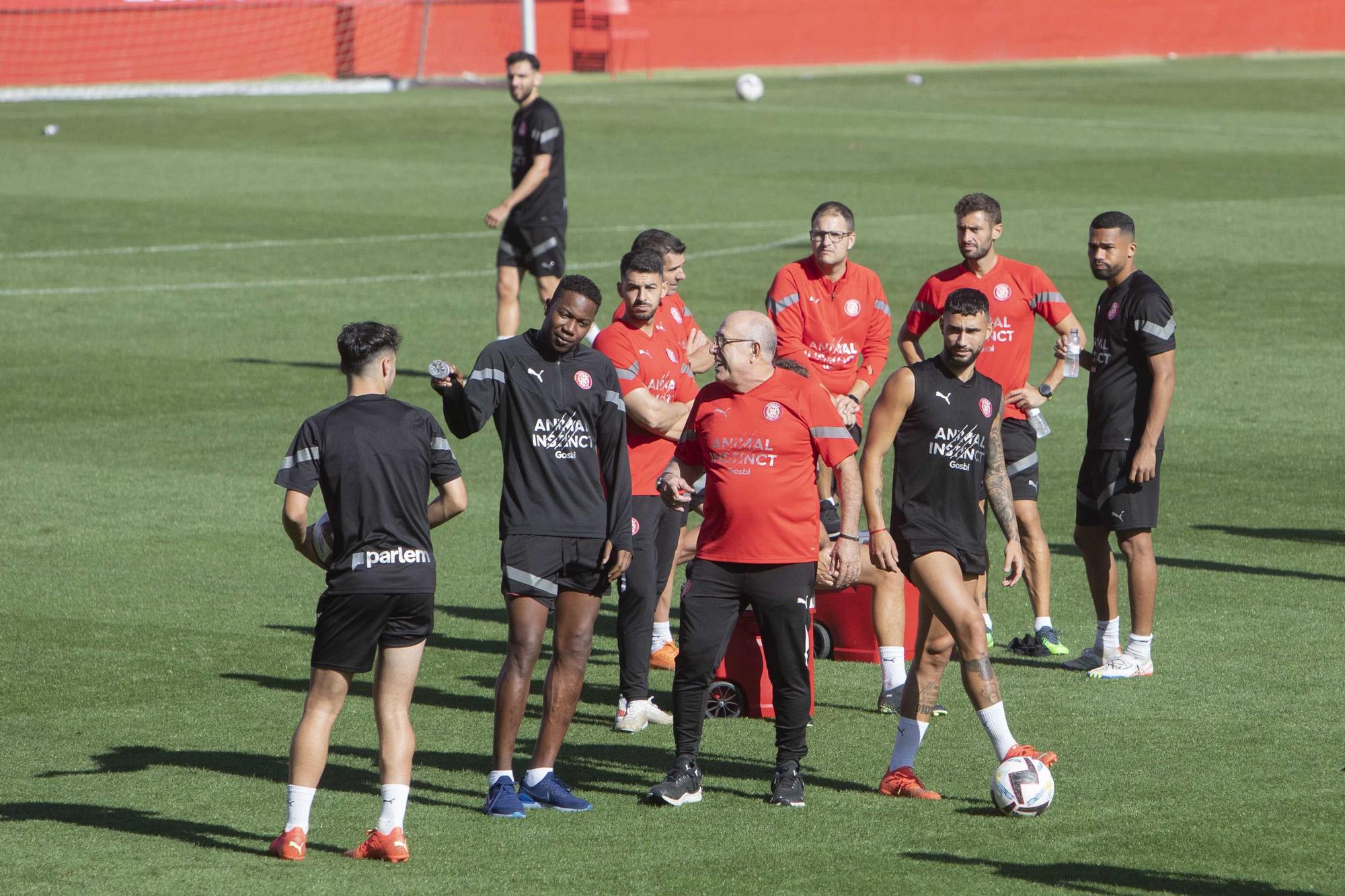 Entrenament obert del Girona FC a Montilivi per les Fires de Girona