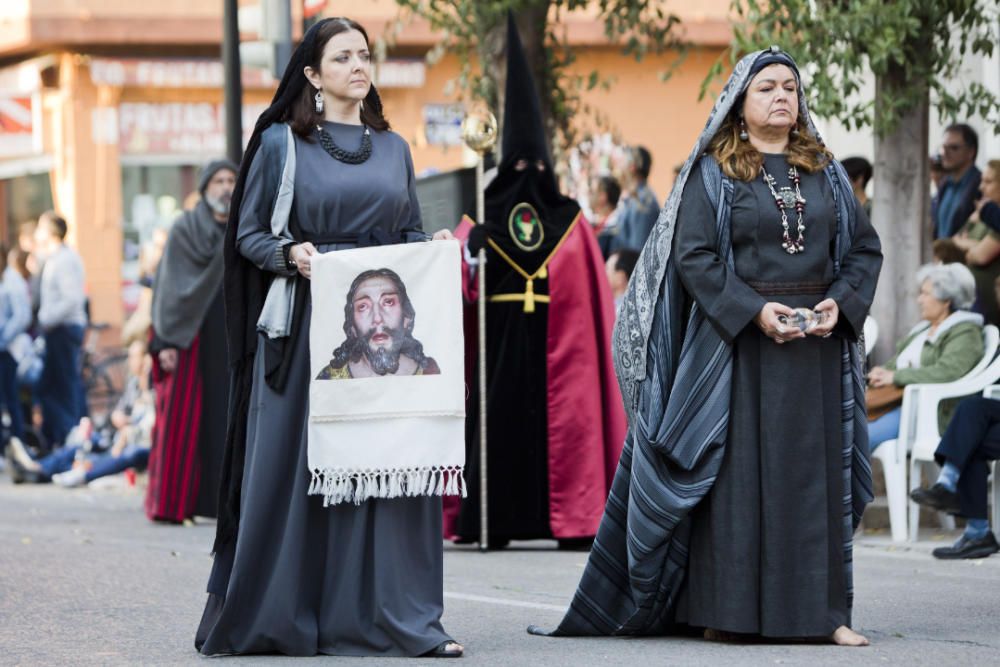 Imágenes de la Semana Santa Marinera, Santo Entierro, del 2018